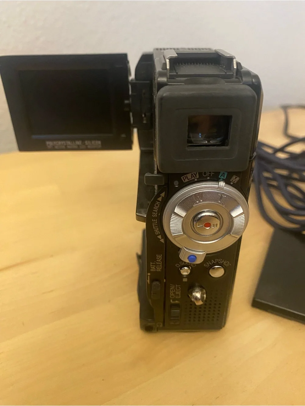 JVC Mega Pix Camcorder with Charger and Case - Black